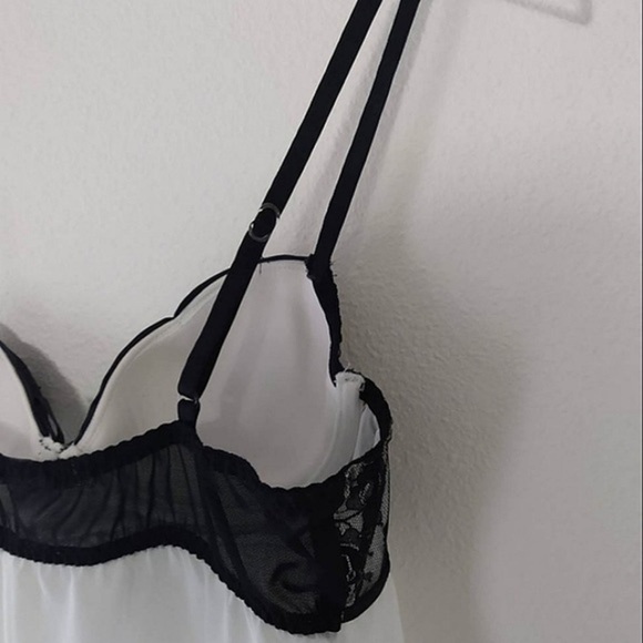 Linea Donatella Babydoll Chemise top only, Size M - Picture 6 of 11